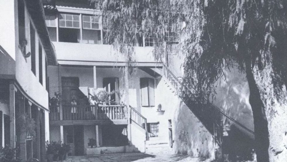 Η εικόνα του κτιρίου της οδού Τριπόδων 32 επί εποχής Οθωνος